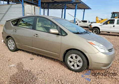 2004 Toyota Prius из США, поврежденный, VIN JTDKB20U540050495